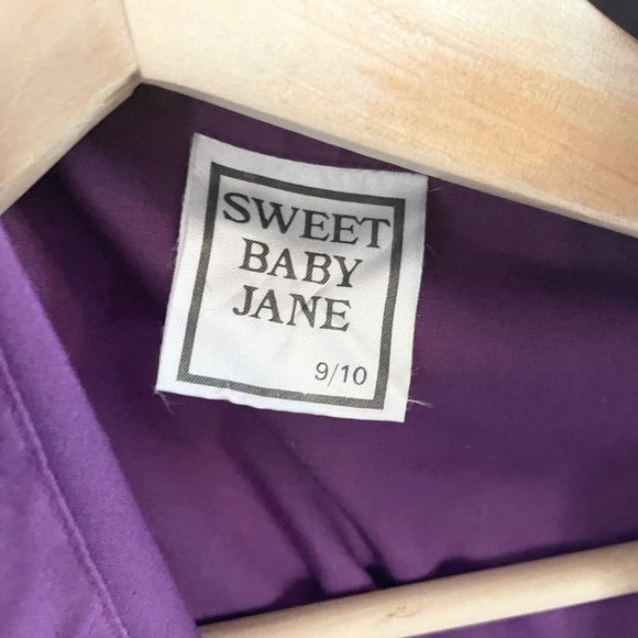 Vintage 80s Blouse Ruffled High Neck Pleated front Goth Victorian Feminine Sz 10 - Picture 4 of 9